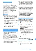 Preview for 439 page of Docomo FOMA D905I Manual