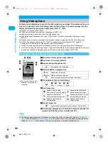 Preview for 52 page of Docomo Foma SH905i Manual