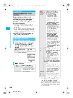 Preview for 122 page of Docomo Foma SH905i Manual