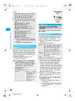 Preview for 136 page of Docomo Foma SH905i Manual