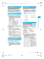 Preview for 141 page of Docomo Foma SH905i Manual