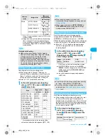 Preview for 169 page of Docomo Foma SH905i Manual