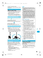 Preview for 289 page of Docomo Foma SH905i Manual