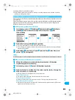 Preview for 501 page of Docomo Foma SH905i Manual