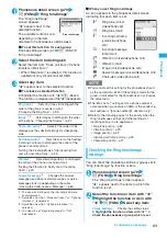 Preview for 85 page of Docomo foma SO705i Instruction Manual