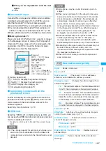 Preview for 169 page of Docomo foma SO705i Instruction Manual