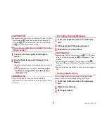 Preview for 53 page of Docomo M02 Instruction Manual