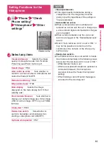 Preview for 87 page of Docomo N-05A User Manual