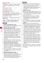 Preview for 256 page of Docomo N-05A User Manual