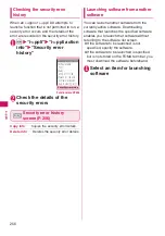 Preview for 258 page of Docomo N-05A User Manual