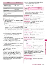 Preview for 309 page of Docomo N-05A User Manual