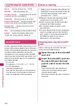 Preview for 328 page of Docomo N-05A User Manual