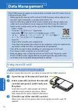 Preview for 76 page of Docomo N-06B Instruction Manual