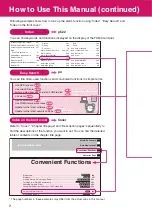 Preview for 4 page of Docomo PRIME series N-01A Instruction Manual