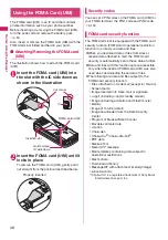 Preview for 50 page of Docomo PRIME series N-01A Instruction Manual