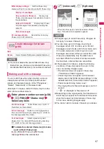 Preview for 69 page of Docomo PRIME series N-01A Instruction Manual