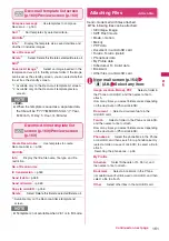 Preview for 163 page of Docomo PRIME series N-01A Instruction Manual