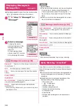 Preview for 186 page of Docomo PRIME series N-01A Instruction Manual