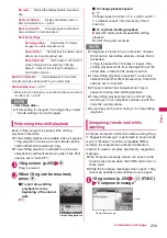 Preview for 261 page of Docomo PRIME series N-01A Instruction Manual