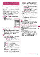 Preview for 265 page of Docomo PRIME series N-01A Instruction Manual