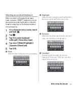 Preview for 69 page of Docomo Xperia SO-02F Instruction Manual