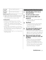 Preview for 123 page of Docomo Xperia SO-02F Instruction Manual