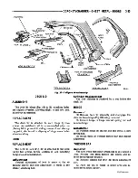 Preview for 54 page of Dodge Charger 1973 Body Service Manual