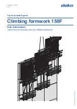 Preview for 1 page of Doka 150F Instructions For Assembly And Use