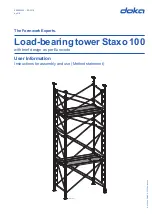 Preview for 1 page of Doka Staxo 100 User Information