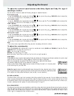 Preview for 16 page of Dolby Laboratories STS75E Owner'S Manual