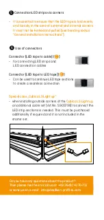 Preview for 20 page of Dollken Cubica Light System Manual