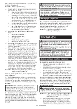 Preview for 110 page of Dolmar AS3835 Instruction Manual