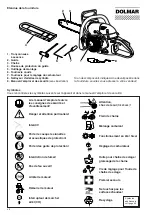 Preview for 40 page of Dolmar GASOLINE CHAIN SAWS PS-6400 CH Owner'S And Safety Manual