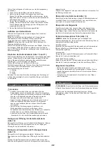 Preview for 22 page of Dolmar PS-CS 1 Original Instruction Manual