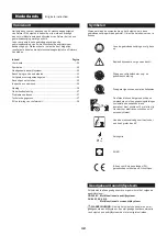 Preview for 32 page of Dolmar PS-CS 1 Original Instruction Manual