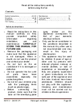 Preview for 26 page of Domair FL40II User Manual