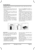 Preview for 22 page of Domair kFC-817 User Manual