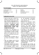 Preview for 34 page of Domair kFC-817 User Manual