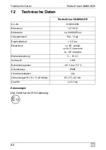 Preview for 22 page of Dometic GROUP WAECO 9102000024 Installation And Operating Manual