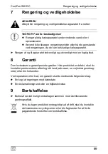 Preview for 69 page of Dometic GROUP WAECO CoolFun S28 DC Operating Manual