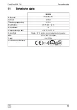 Preview for 71 page of Dometic GROUP WAECO CoolFun S28 DC Operating Manual