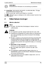 Preview for 73 page of Dometic GROUP WAECO CoolFun S28 DC Operating Manual