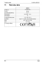 Preview for 80 page of Dometic GROUP WAECO CoolFun S28 DC Operating Manual