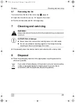 Preview for 23 page of Dometic GROUP Waeco TropiCool TC -21FL-AC Instruction Manual