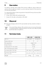 Preview for 17 page of Dometic 9103303977 Operating Manual