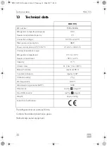 Preview for 32 page of Dometic 9105204436 Installation & Operating Manual