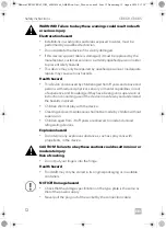 Preview for 12 page of Dometic 9105306540 Installation And Operating Manual