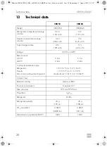 Preview for 28 page of Dometic 9105306540 Installation And Operating Manual