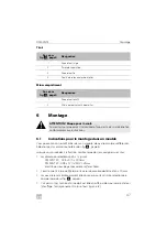 Preview for 47 page of Dometic 9105330687 Installation And Operating Manual