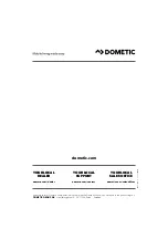 Preview for 252 page of Dometic 9105330687 Installation And Operating Manual